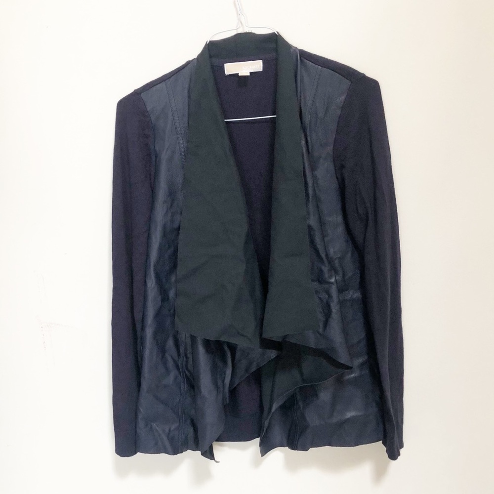 Michael Michael kors navy blue cardigan